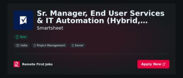 “Comparing Sr. Manager, End User Services & IT Automation Roles: Pros and Cons of Hybrid Work at Smartsheet in Bangalore” | Pros & Cons