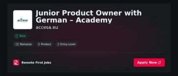 “Junior Product Owner vs. Other Roles: Pros, Cons, and Career Path Insights at accesa.eu” | Pros & Cons