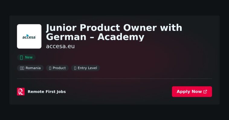 “Junior Product Owner vs. Other Roles: Pros, Cons, and Career Path Insights at accesa.eu” | Pros & Cons