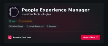 “People Experience Manager at Invisible Technologies: Weighing the Pros and Cons of Innovative Workforce Management” | Pros & Cons