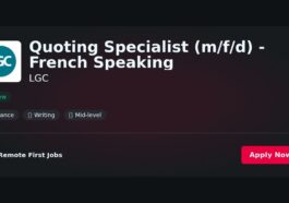 “Quoting Specialist (m/f/d) – French Speaking at LGC: Weighing Pros & Cons for Informed Decision-Making” | Pros & Cons