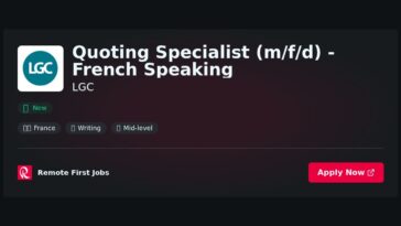 “Quoting Specialist (m/f/d) – French Speaking at LGC: Weighing Pros & Cons for Informed Decision-Making” | Pros & Cons