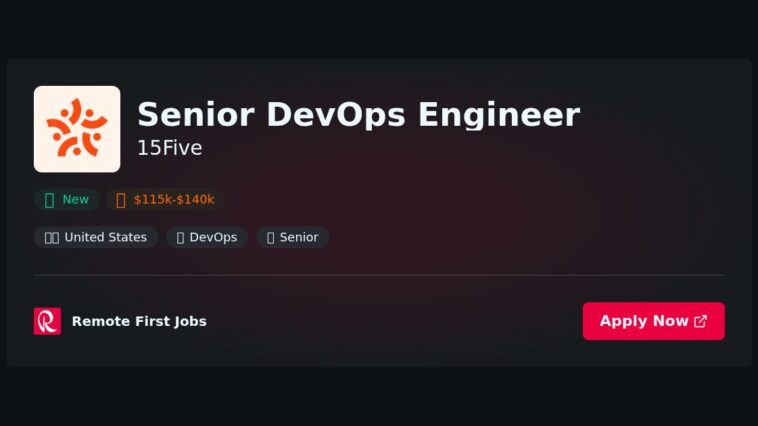 “Senior DevOps Engineer at 15Five: Weighing Pros and Cons for Career Advancement in Tech” | Pros & Cons